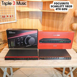 Focusrite Scarlett 18i20 3rd Gen ORIGINAL Garansi Soundcard Recording