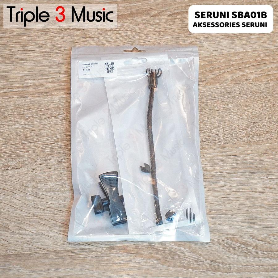 Mic saxophone wireless Seruni SEM 02 Bundle Saxophone clamp SBA01
