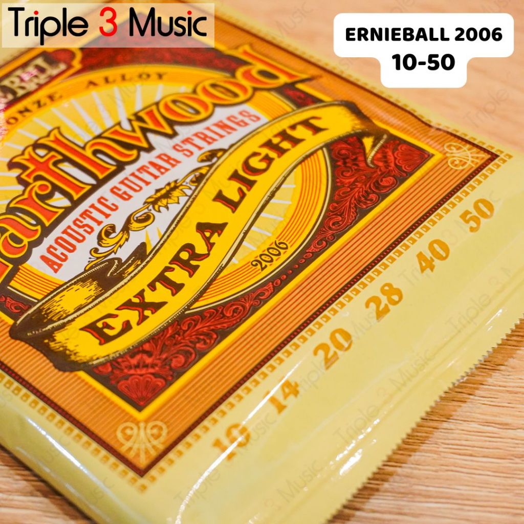 Ernieball Ernie Ball 2006 ORIGINAL RESMI 10-50 Senar Gitar Akustik