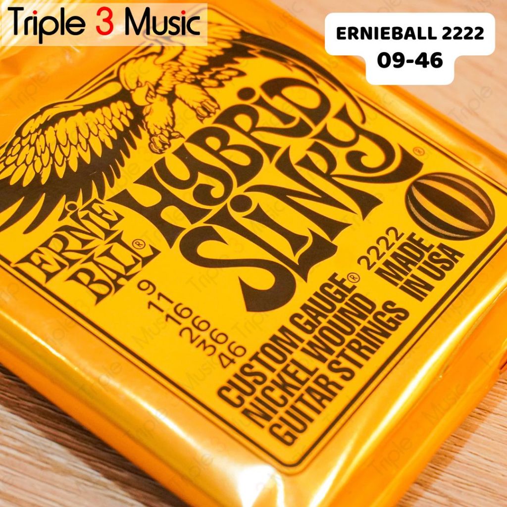 Ernieball Ernie Ball 2222 9-46 ORIGINAL Senar Gitar Elektrik