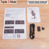 MAONO DM40 DM 40 PRO Microphone Condenser USB WIRELESS