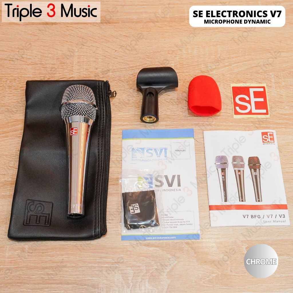 SE Electronics V7 microphone mic dynamic kabel original