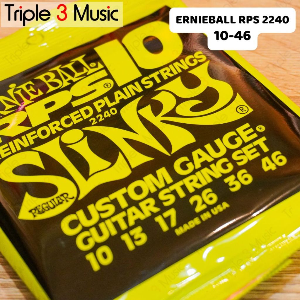 Ernieball Ernie ball 2240 10-46 RPS10 ORIGINAL Senar Gitar Listrik