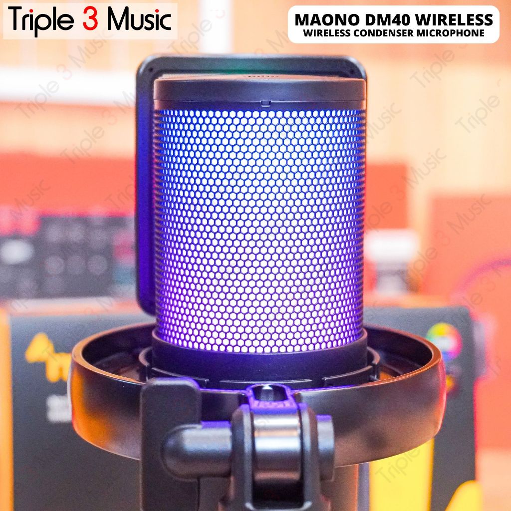MAONO DM40 DM 40 PRO Microphone Condenser USB WIRELESS
