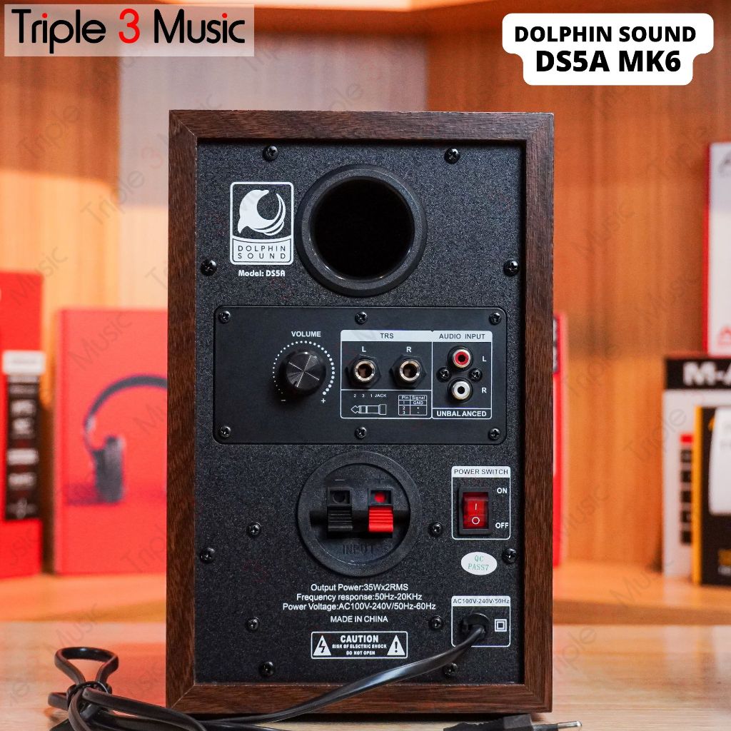 Dolphin sound ISK DS5A MK6 Speaker monitor Flat