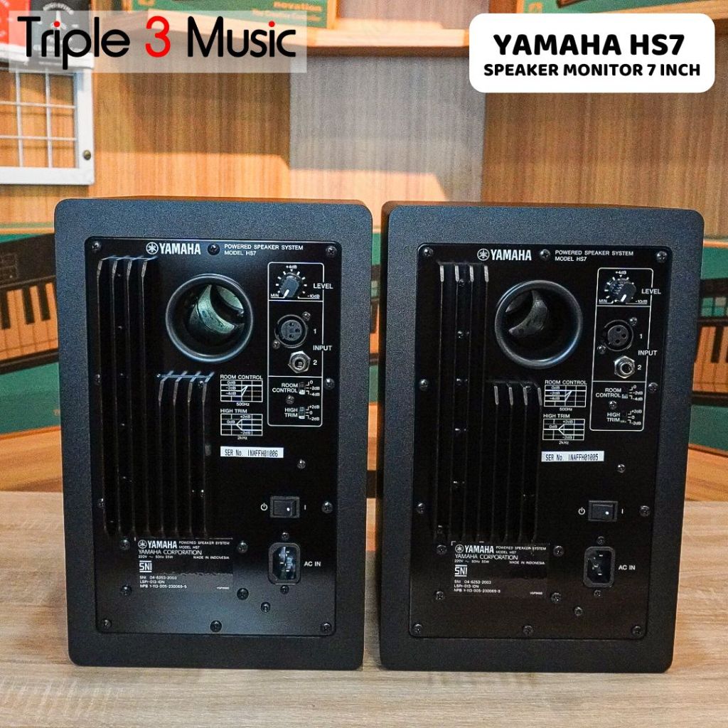YAMAHA HS7 Speaker Monitor PAIR