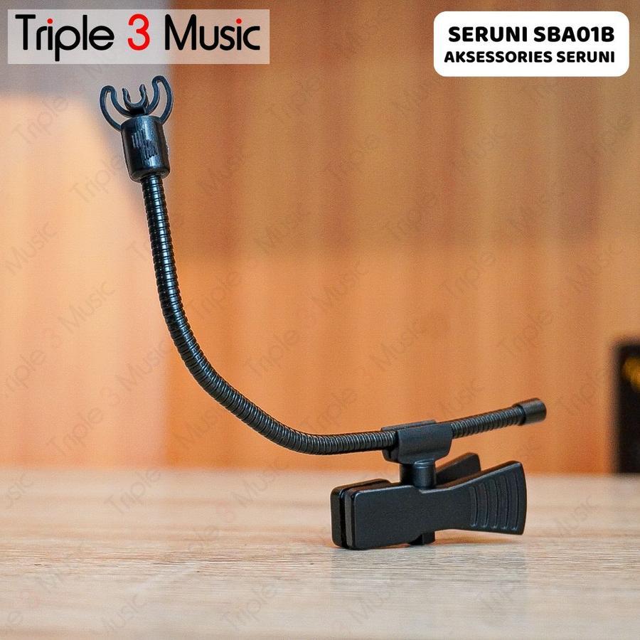 Mic saxophone wireless Seruni SEM 02 Bundle Saxophone clamp SBA01