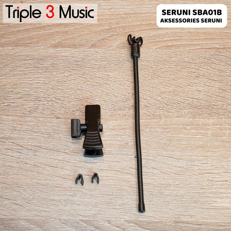 Mic saxophone wireless Seruni SEM 02 Bundle Saxophone clamp SBA01