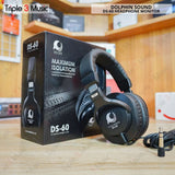 Dolphin Sound ISK DS60 Headphone monitor Flat Closed Pengganti Dolphin sound DS50