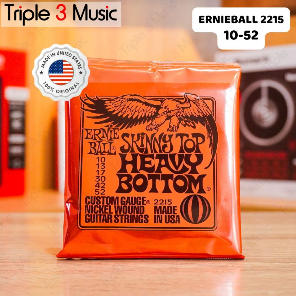 Ernieball 2215 10-52 ORIGINAL Senar Gitar Elektrik