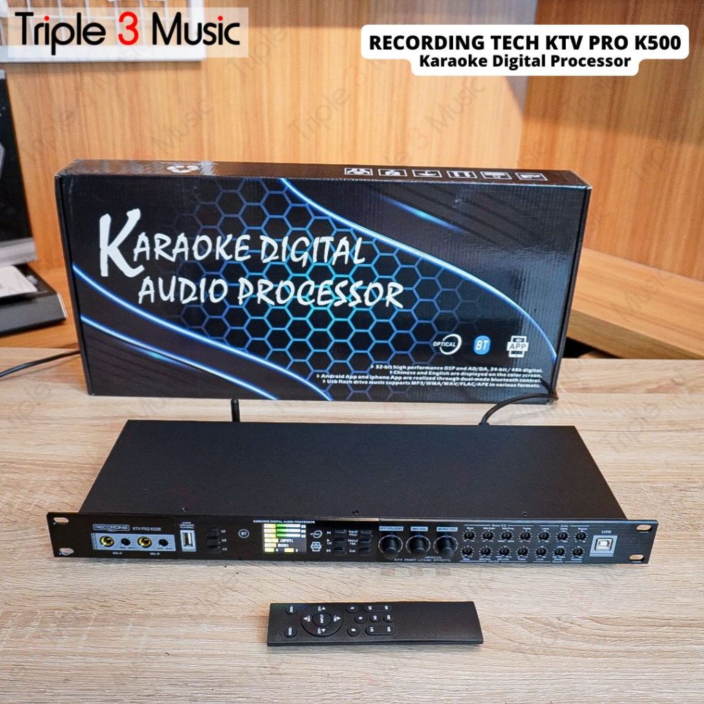 Recording Tech KTV PRO K500 Karaoke Effect Processor KTV PRO K500