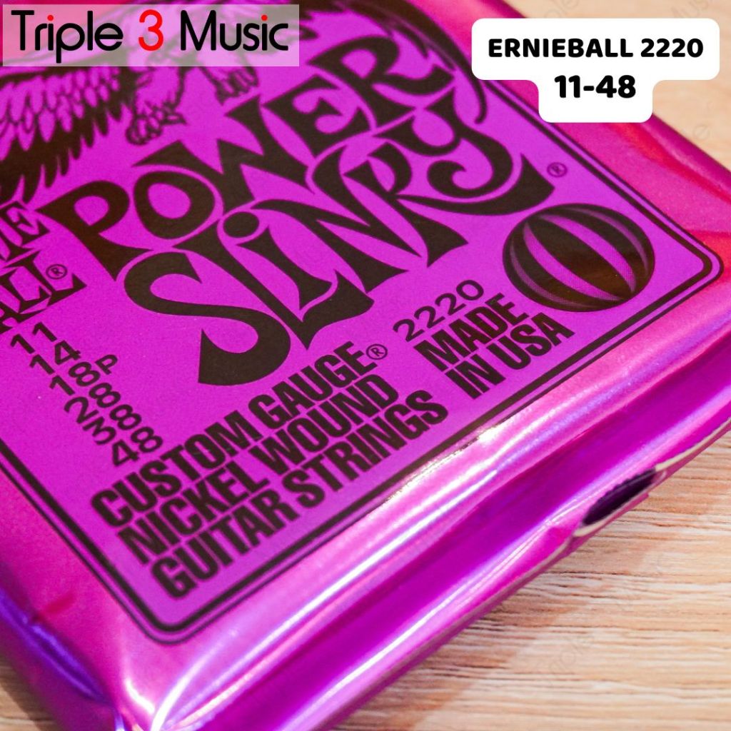 Ernieball Ernie Ball 2220 ORIGINAL RESMI 11-48 Senar Gitar Elektrik