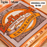 Ernie Ball 2150 ORIGINAL USA 10-50 Senar Gitar Akustik
