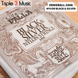 Ernie Ball ernieball 2406 ORIGINAL Senar gitar akustik nylon black sv