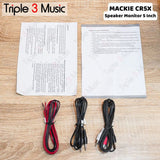 MACKIE CR5X CR5-X PAIR 5 inch 5" Speaker Recording Monitor flat
