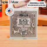 Ernie Ball ernieball 2406 ORIGINAL Senar gitar akustik nylon black sv