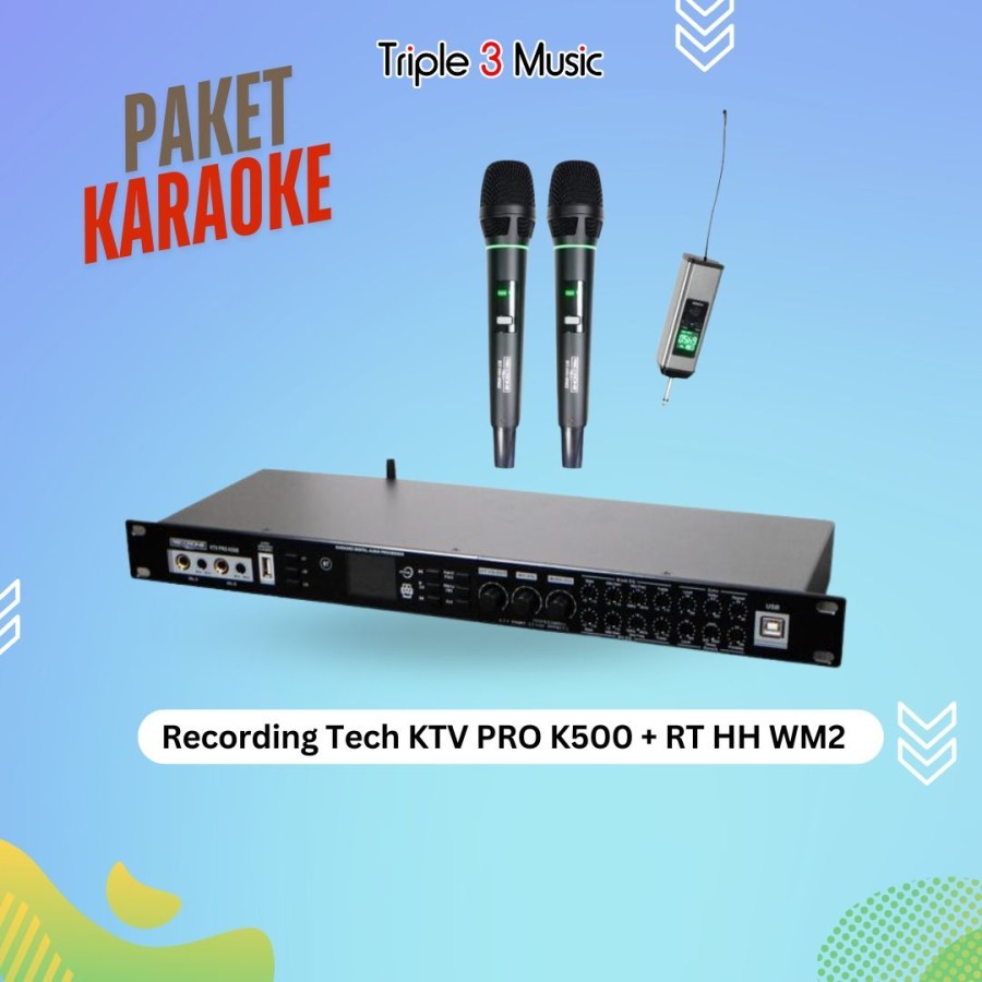 Recording Tech KTV PRO K500 Karaoke Effect Processor KTV PRO K500