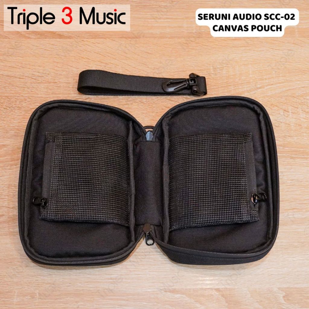 Seruni SCC02 SCC 02 Canvas Pouch Waterproof Tas Seruni Audio