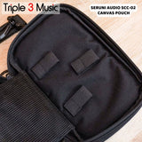 Seruni SCC02 SCC 02 Canvas Pouch Waterproof Tas Seruni Audio