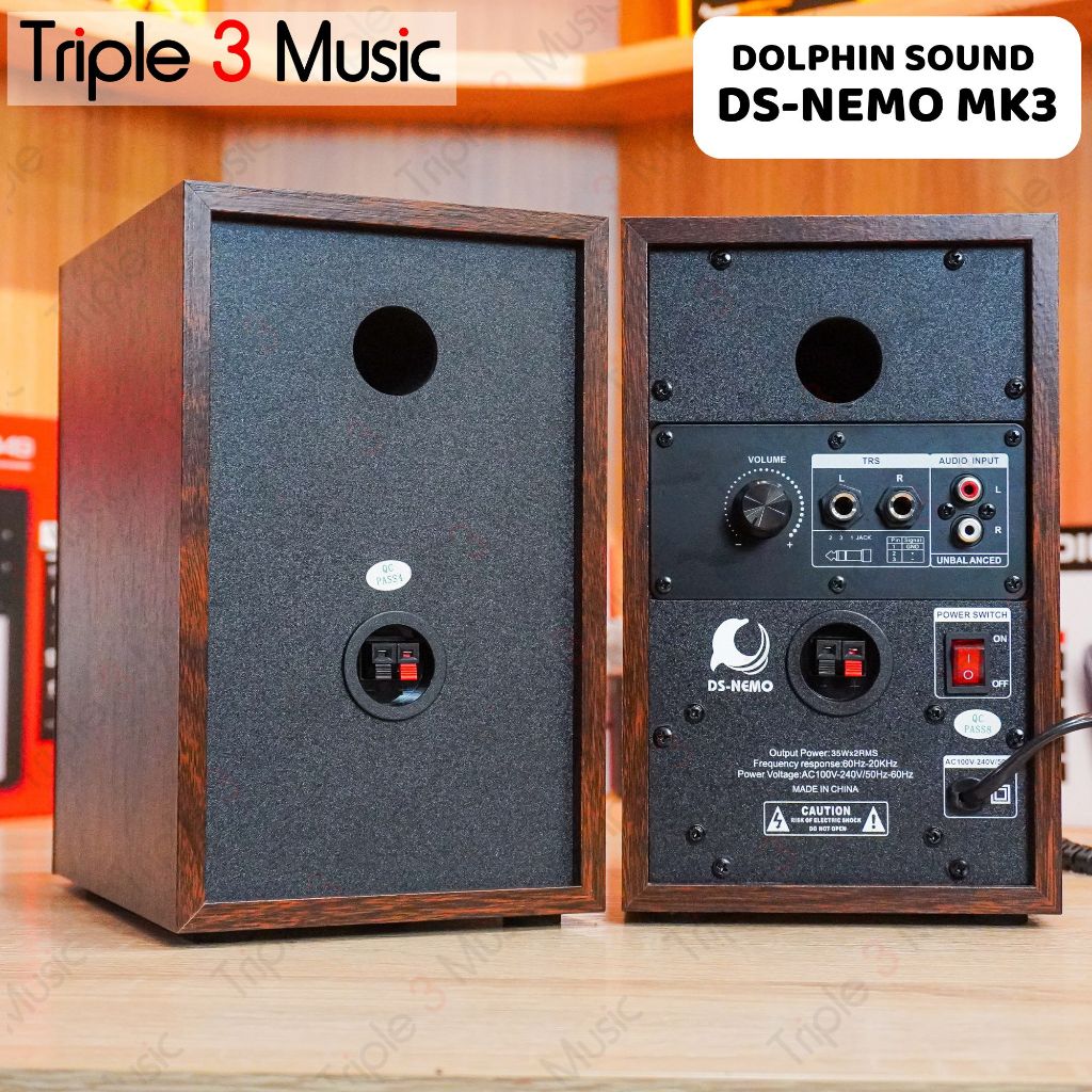 Dolphin Sound DS NEMO MK3 DS-Nemo Speaker Monitor 4 inch pair penerus DS4A