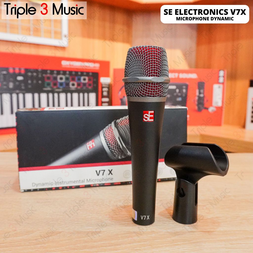 SE Electronics V7X V7 X Supercardioid Mic Dynamic Instrument Mic Snare drum