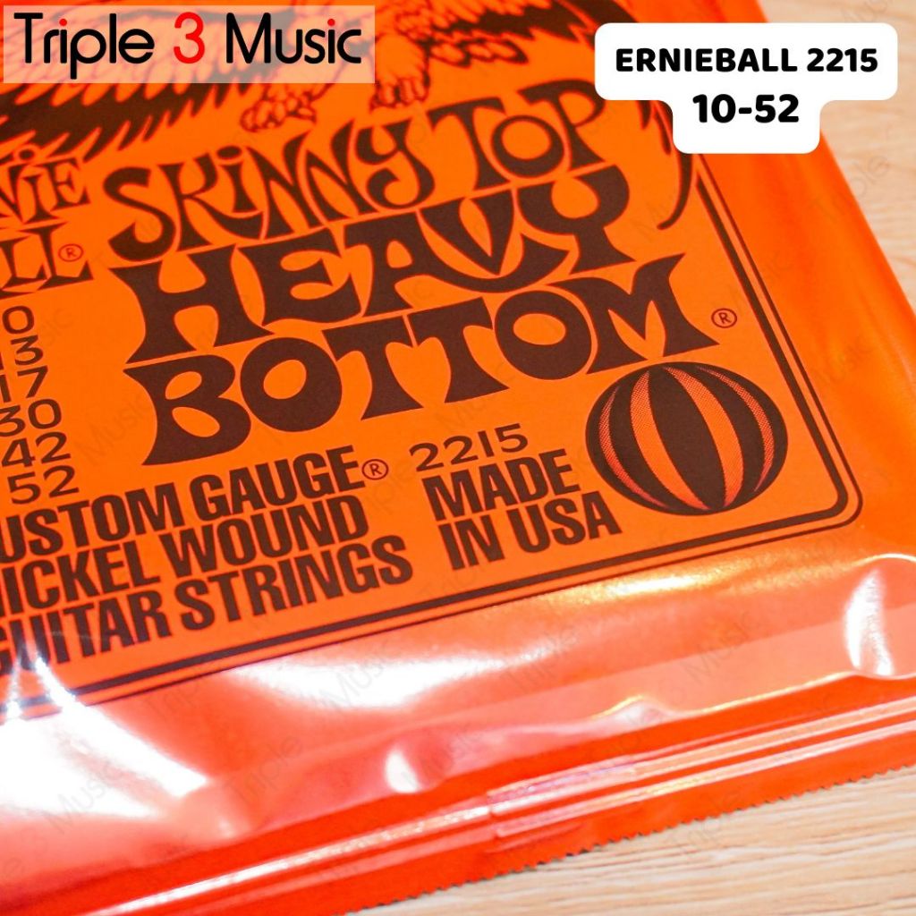 Ernieball 2215 10-52 ORIGINAL Senar Gitar Elektrik