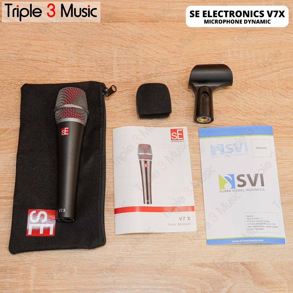 SE Electronics V7X V7 X Supercardioid Mic Dynamic Instrument Mic Snare drum