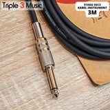 Kabel Gitar Stagg Cable SGC3, 3M /10Ft Instr Cable