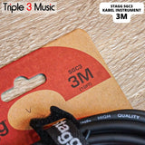Kabel Gitar Stagg Cable SGC3, 3M /10Ft Instr Cable