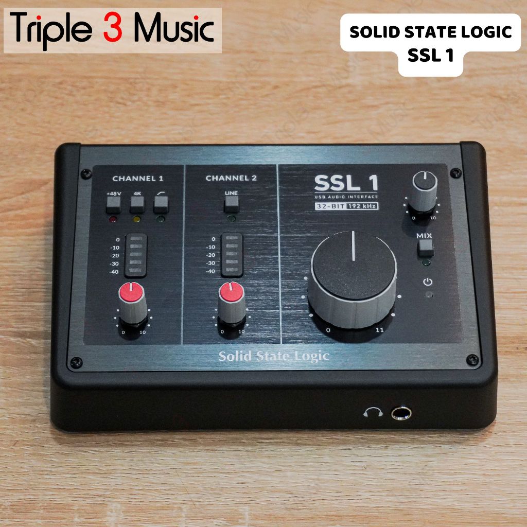 Solid State Logic SSL 1 SSL1 USB C Soundcard audio interface