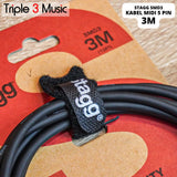 STAGG SMD3 Kabel midi To midi 3m ORIGINAL