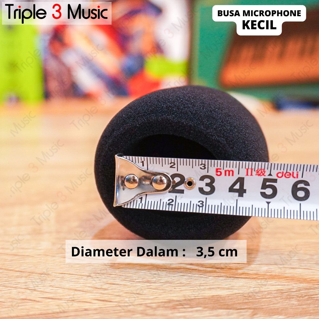Busa Mic spon Foam Mic Condenser Dynamic murah berkualitas mikrofon