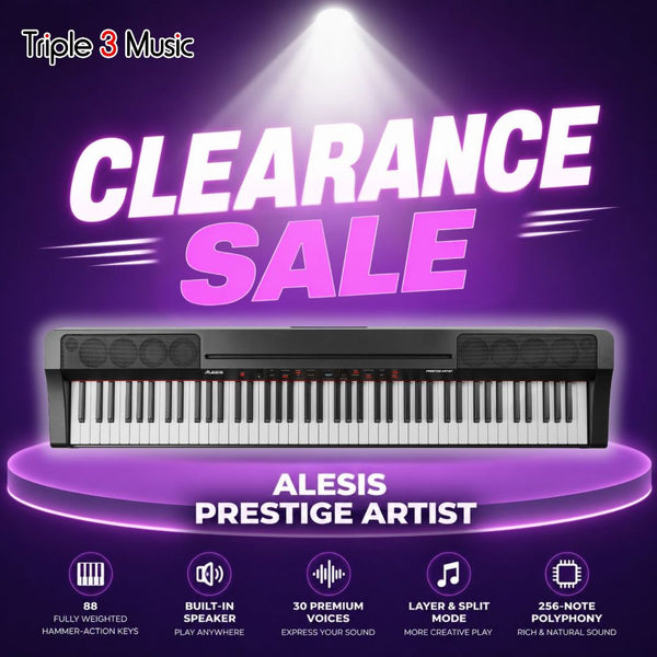 Alesis PRESTIGE ARTIST 88-Key Digital Piano with Graded Hammer-Action