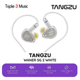 Tangzu Waner 2 / Waner S.G 2 White Putih In Ear Monitor IEM