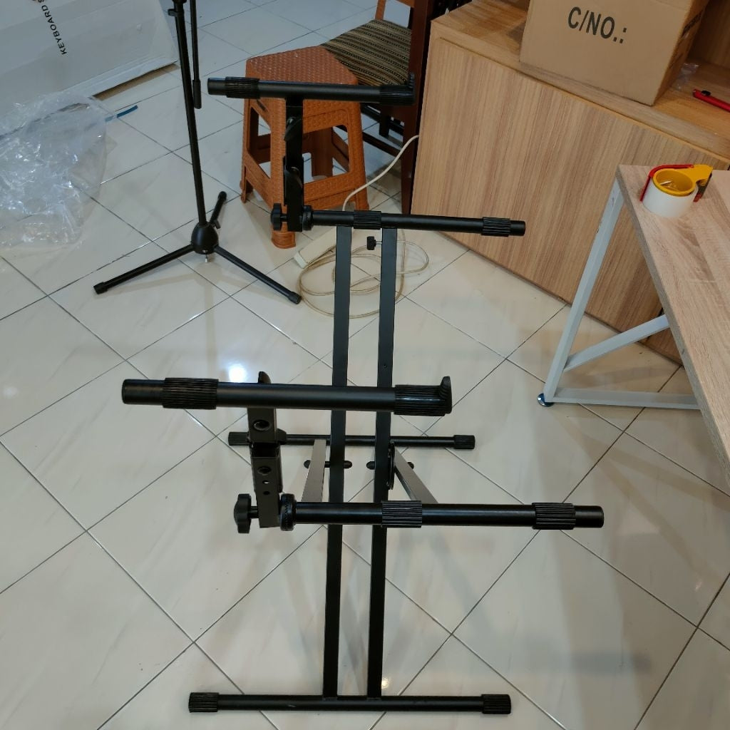 Hartley Stand keyboard tingkat double 2 tingkat