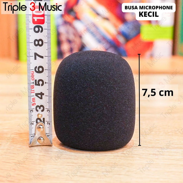 Busa Mic spon Foam Mic Condenser Dynamic murah berkualitas mikrofon