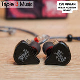 CVJ Vivian IEM 10mm Dynamic Driver In Ear Monitor Earphone With Detachable Jack Audio