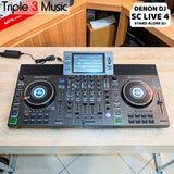 Denon DJ SC Live 4 | Alat DJ Standalone Flashdisk USB Serato Rekordbox mixer controller Dj