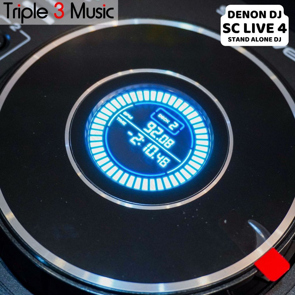 Denon DJ SC Live 4 | Alat DJ Standalone Flashdisk USB Serato Rekordbox mixer controller Dj