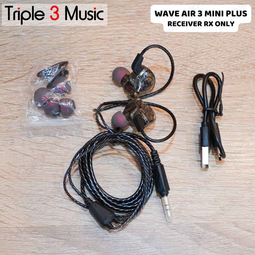 Wave Air 3 Mini+ Portable Stereo Wireless In-Ear Monitor - Receiver Only RX Only