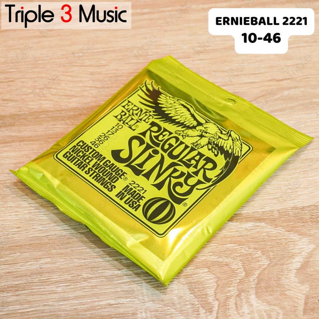 Ernieball Ernie ball 2221 ORIGINAL RESMI 10-46 Senar gitar