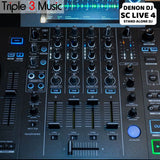 Denon DJ SC Live 4 | Alat DJ Standalone Flashdisk USB Serato Rekordbox mixer controller Dj