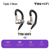 TIN HiFi C0 PU + Titanium Diaphragm Driver In Ear Monitor Earphone