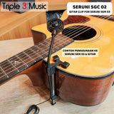 Seruni SGC 02 Microphone Clip Gitar untuk Seruni SEM-03