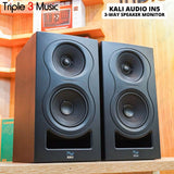 Kali Audio IN5 IN-5 IN 5 Monitor Studio Aktif 3-Arah 5" Woofer 160W Power 39Hz-25kHz Respon Frekuensi 115dB SPL Dengan Boundary EQ