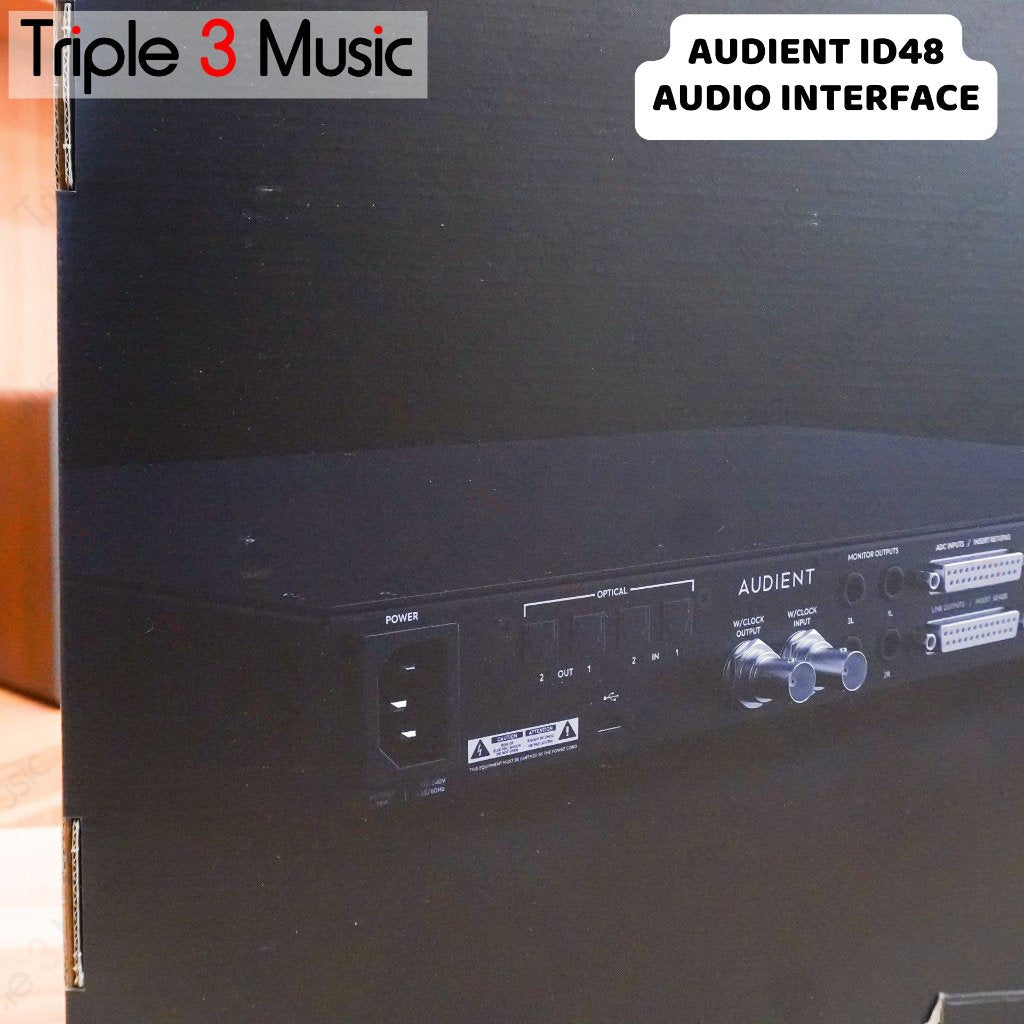 Audient iD48 USB-C Audio Interface Soundcard Recording
