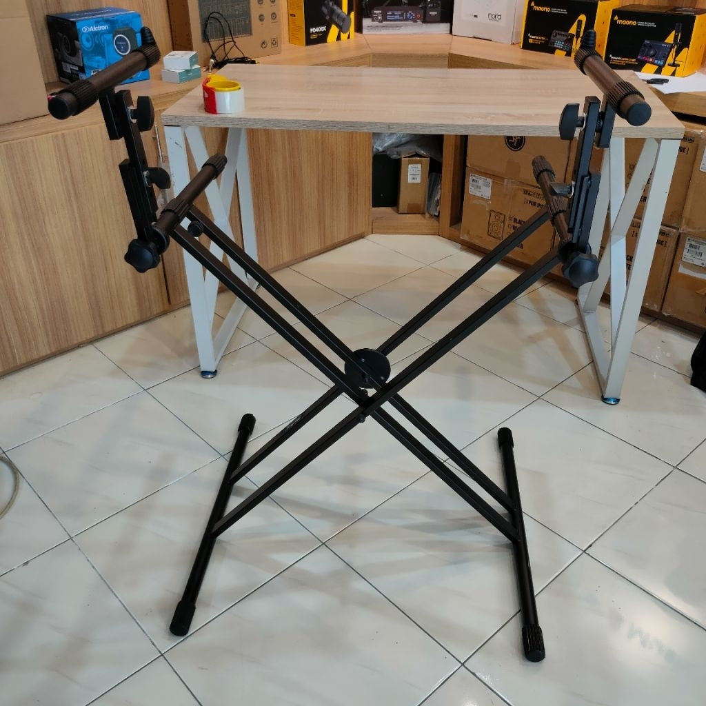 Hartley Stand keyboard tingkat double 2 tingkat