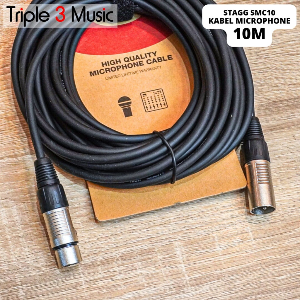 Stagg SMC10 Kabel Mic 10m XLR TO XLR