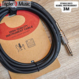 Kabel Gitar Stagg Cable SGC3, 3M /10Ft Instr Cable