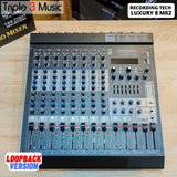 Recording Tech LUXURY 8 MK2 LOOPBACK VERSION 8 Input 3 Aux Usb Mixer audio